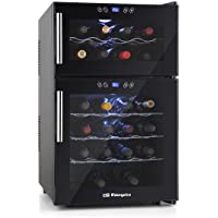 Los mejores  - Orbegozo VT 2410 – Vinoteca 24 botellas- 52 litros de capacidad- temperatura regulable- panel táctl- display digital…